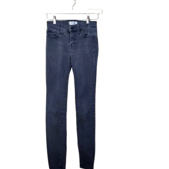 MADEWELL Womens Jeans SZ 25 Skinny Skinny Gray‎ Low Rise Dark Wash Stretchy 90's - Picture 1 of 11